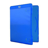 Estojo Box Blu Ray 2go Azul Caixa C/100