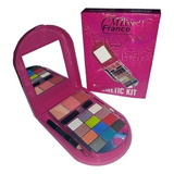 Estojo De Maquiagem Oval Miss France (rosa)