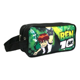 Estojo Escolar Duplo Do Desenho Ben 10 Omnitrix Infantil