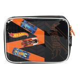 Estojo Luxcel Hot Wheels Box 1fechos Preto Ei41494hw