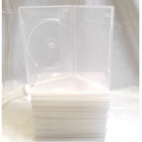 Estojos Box Dvd Slim Transparente - 22 Unidades