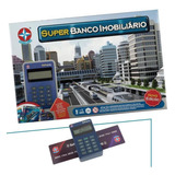 Estrela Jogo Super Banco Imobiliário Com Maquininha Azul 