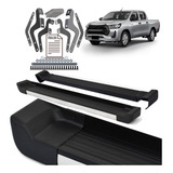 Estribo Hilux Power Pack Cabine Dupla Exclusivo Preto 2021