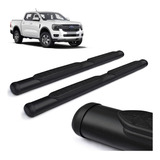 Estribo Lateral Oblongo Preto Ranger Cabine Dupla 2024