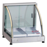 Estufa Para Salgados 2 Bandejas Vitrine Elétrica Edanca Inox 110v