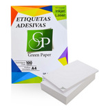 Etiqueta A4 Auto-adesiva Inkjet A4367 Ca4367 Pct C/100 Fls