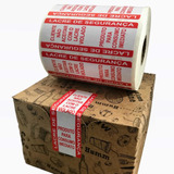 Etiqueta Lacre Ifood Delivery - Pronta Entrega 500 Unidades