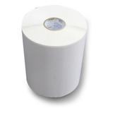 Etiqueta Térmica 50x25 X 2 Colunas ( 5x2,5 ) Adesiva Rolo Cor Branco Desenho Impresso Branca Opção Etiquetas