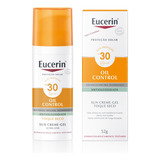 Eucerin Sun Creme Gel Facial Oil Control Fps 30 50ml