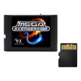 Everdrive V3 Pro + Sd Sega Mega Drive Genesis Tipo Krikzz