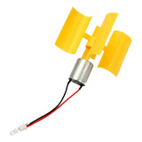 Experimento Mini Turbina Eólica Gerador Para Acender Led