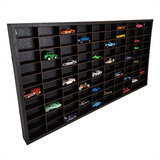 Expositor Hot Wheels 100 Carrinhos Preto Resistente Mdf