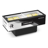 Expositor Vidro Reto Congelados 2m Eivt Refrimate Vanguard