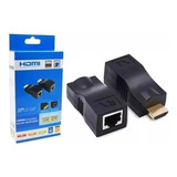 Extender Hdmi 2.0 4k 3d 30m Para Rj45 By Cat 5e/6 
