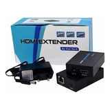 Extender Hdmi 60m Extensor Hdmi 60m Cabo De Rede Flex