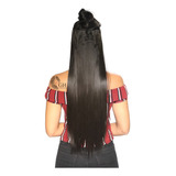 Extensão De Cabelo Tic Tac P/mega Hair Fibra Organica 150gr Cor Liso:chocolate Cor 06