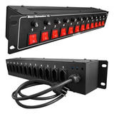 Extensão Filtro De Linha Pro Mesa Chaveadora 12 Canais 4000w