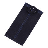 Extensor De Cintura Elástico Azul Marinho Para Gravidez E Ob