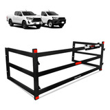 Extensor Divisor De Cargas Hilux 2016 A 2024 Preto Ed Gtnox