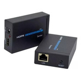 Extensor Hdmi Até 60m Cat5e Cat6 Hdmi Bivolt