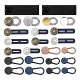 Extensores De Botões Para Jeans, Calças De 6 Tamanhos, Cintu