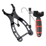 Extrator De Corrente Bike + Alicate Power Link Bicicleta Mtb