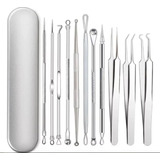 Extrator Removedor De Cravo Inox Kit C/ 11 Itens C/ Estojo