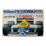 F1 Formula 1 Williams Fw 11 Piquet Tamiya 1/20 Plastimodelis