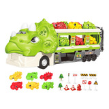 Fa Caminhão De Brinquedo Para Crianças, Dinossauro, Verde