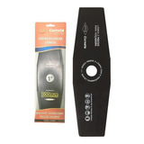 Faca Lâmina Roçadeira 2 Pontas 300mm Furo 1 Pol 25,3 Mm X 2mm