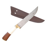 Faca Para Churrasco Feita De Serrote Traçador Polido