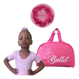 Faixa De Cabelo C/ Bolsinha Amo Ballet Bailarina Infantil K2