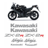 Faixa Emblema Adesivo Kawasaki Ninja 250r Zx 2r 25014 Zx2r