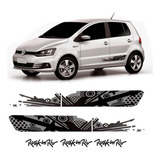 Faixa Fox Saveiro Gol Rock In Rio 2015 + Emblemas Black