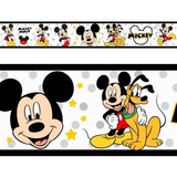 Faixa Infantil Border Papel Parede Mickey 5 Unidades