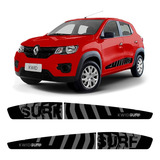 Faixas Kwid 2018 2019 2020 2021 2022 Adesivos Surf Grafite