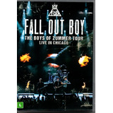 Fall Out Boy The Boys Of Zummer Tour Live Chicago Dvd Novo 