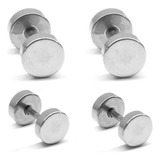 Falso Alargador Aço Inox 316l Furo Brinco Masculino Feminino