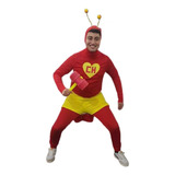 Fantasia Cosplay Chaves Chapolin Colorado + Marreta Brinde