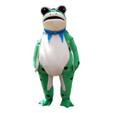 Fantasia De Boneca De Desenho Animado De Sapo Inflável Toad