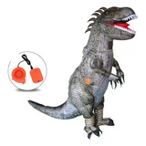Fantasia De Dinossauro Inflável E Divertida De Halloween