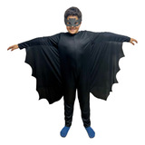 Fantasia Halloween Menino Morcego Asas Com Mascara Envio Ja