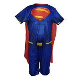 Fantasia Infantil Masculina Super Homem Com Capa