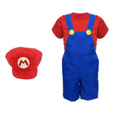 Fantasia Infantil Super Mario Bros Luigi Envio Ja 