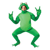 Fantasia Masculina De Príncipe Sapo Cosplay De Halloween