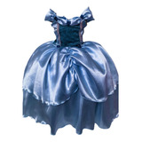Fantasia Vestido Luxo Infantil Princesa Cinderela / Frozen