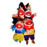 Fantoche Princesa Branca De Neve Completo - Kit003