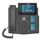 Fanvil Telefone X6u Ip 20 Linhas Empresarial Poe 2p Gigabit