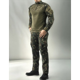 Farda Camisa Combat Shirt Calça Rip Stop Airso Esporte
