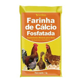 Farinha De Cálcio Fosfatada Suplemento Mineral Para Pássaros 1kg Vetbras